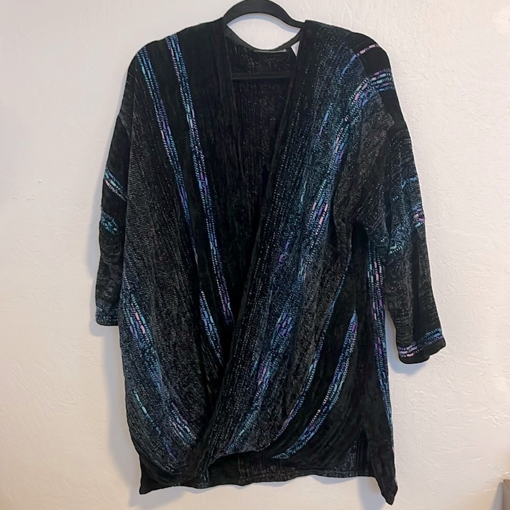 Cynthia Krause knit multi color one size sweater